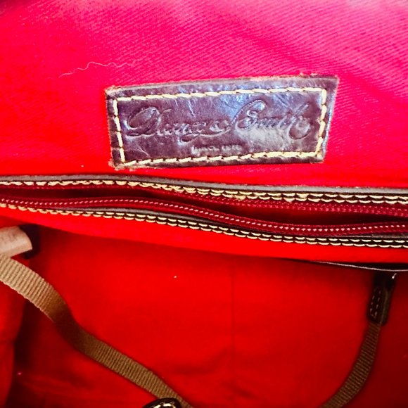 Y2K DOONEY & BOURKE LARGE LEATHER DOCTOR SATCHEL BAG VINTAGE - Picture 16 of 16